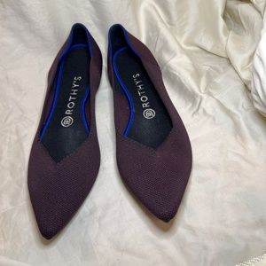 Rothy's pointed toe comfortable flats